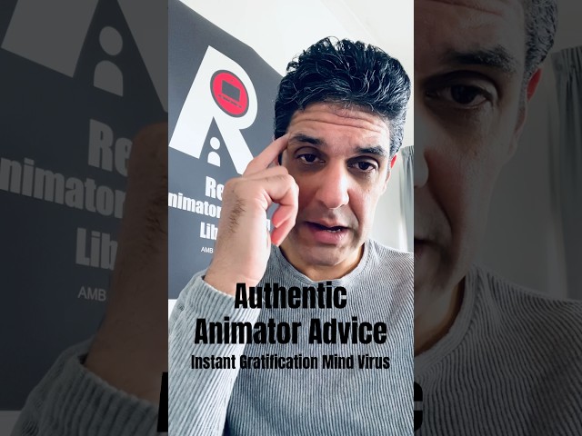 Authentic Animator Advice - Instant Gratification Mind Virus #2danimation #traditionalanimation #2d