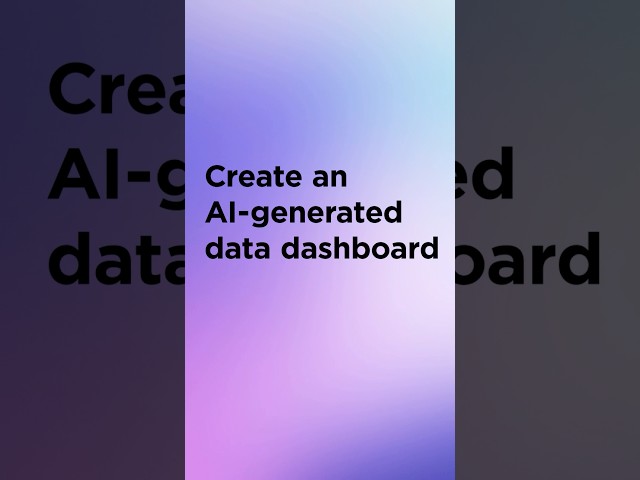 Many ways to use AI in Claris FileMaker, and one of them is creating an AI-generated dashboard.
