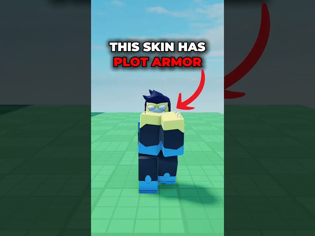 This SKIN HAS PLOT ARMOR in Forsaken 😭 #forsaken  #roblox