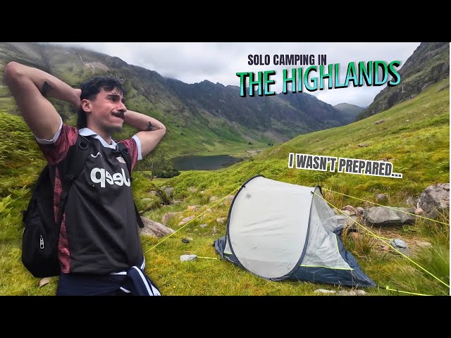 Don’t Make This Mistake When Wild Camping in the Highlands!