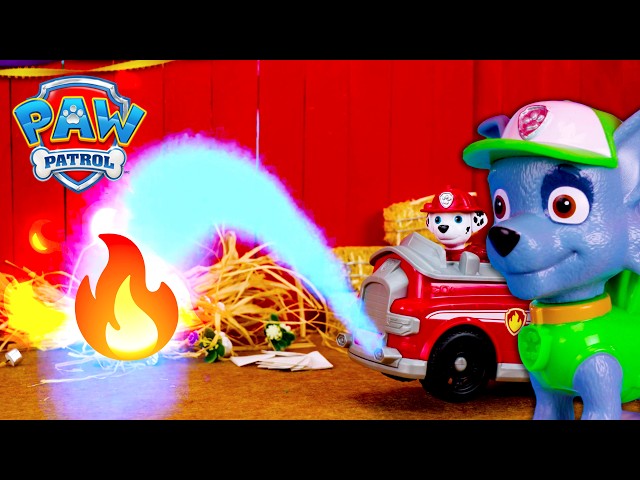 BIG BARN FIRE! The Pups Rush To The Rescue | PAW Patrol: Toy Play | Compilation