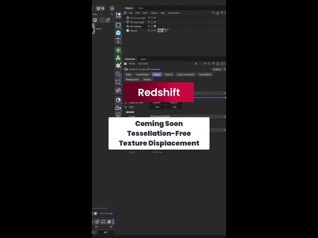 Coming Soon To Redshift - Tessellation-Free Texture Displacement