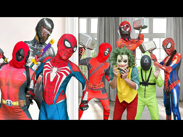 Siêu Nhân Nhện Và Deadpool Đã Bị Anh Em JOKER Bắt Đi! Tổng Hợp Video Hành Động Hay Nhất