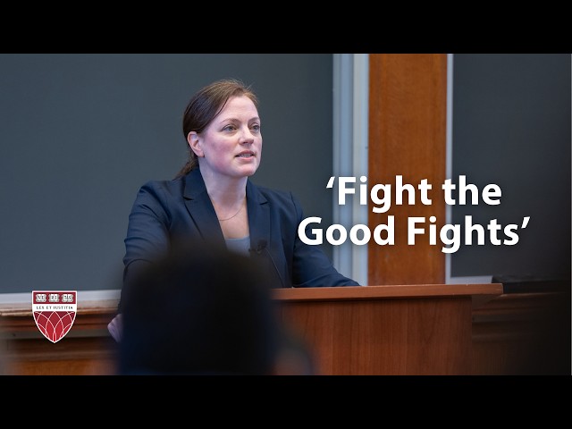 Last Lecture: Kristen Eichensehr on ‘why law and lawyers matter in a world of rampant law breaking’