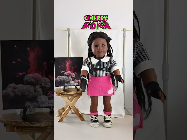 doll outfits inspired by nct 127 album covers🍒💚 #NeoSeoulChallenge #NCT127Challenge #shorts
