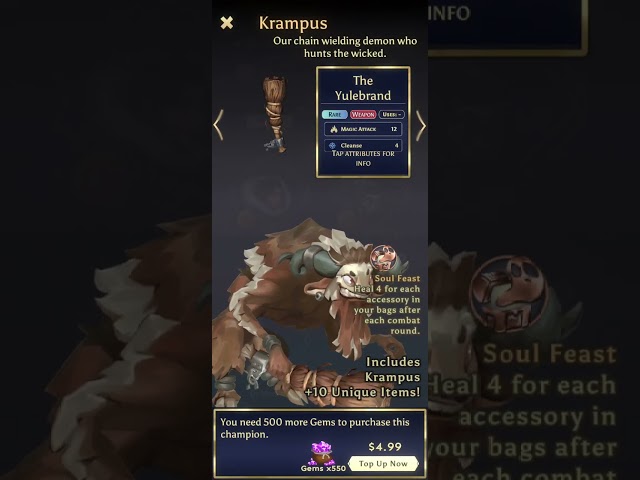 Faction Packed Menus