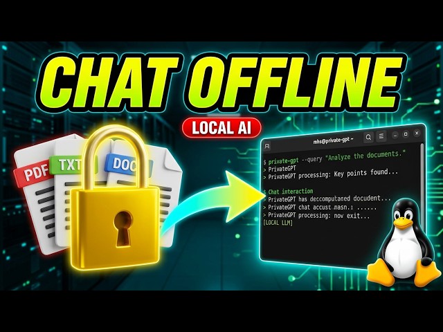 Install PrivateGPT on Linux & Chat With Your Documents Locally! 🤯