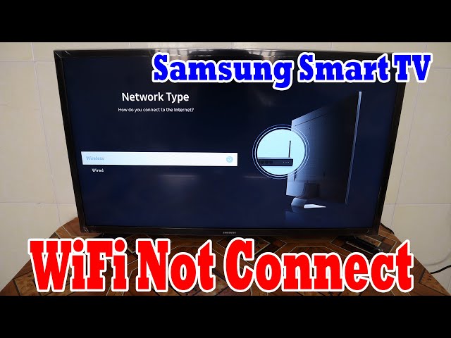 Samsung TV Not Connecting to WiFi | Samsung Smart TV WiFi Problems