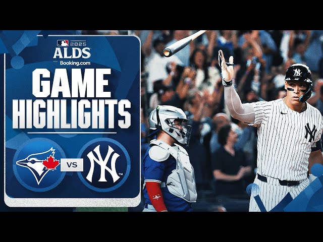 Blue Jays vs. Yankees ALDS Game 3 Highlights (10/7/25) | MLB Highlights