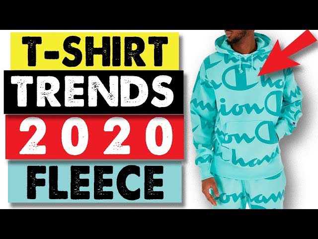 T-shirt Trends 2020 🔥Fleece Is Hot🔥