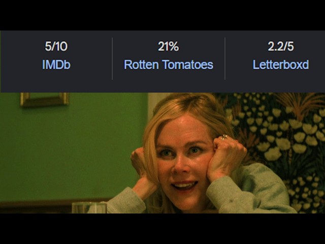 well *i* liked it