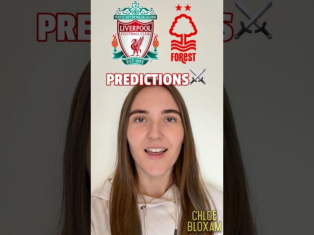 🎤 I ASKED LIVERPOOL FANS TO PREDICT LFC V NOTTINGHAM FOREST 🔴 #liverpool #lfc  #premierleague