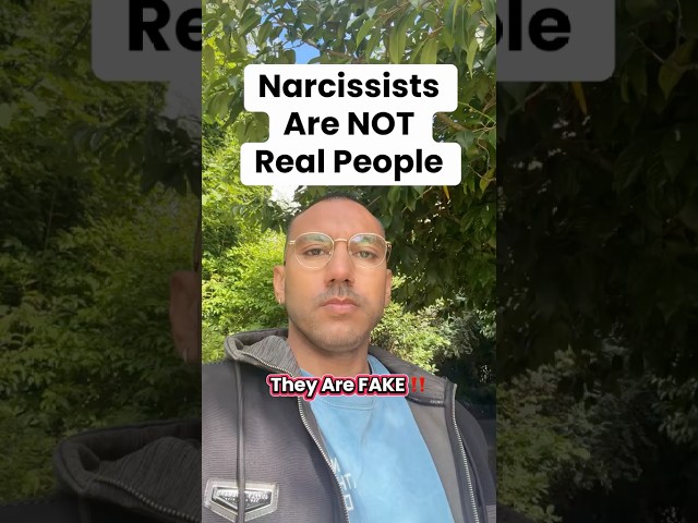 Narcissists Are NOT Real People