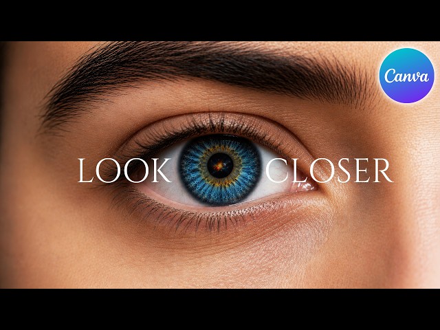 This Eye Zoom Effect Looks INSANE | Canva Tutorial
