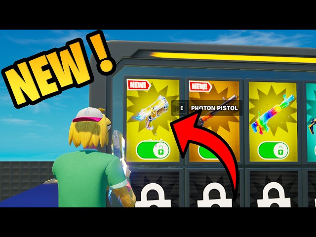 NEW PHOTON Pistol in 1vs1 with every gun Fortnite
