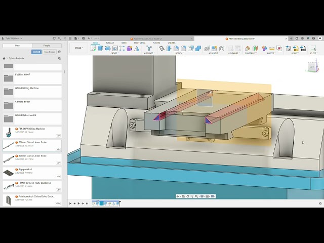 Drawing a CAD model of the PM-940