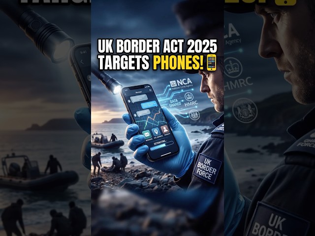How the UK Border Act 2025 Targets Phones 📱