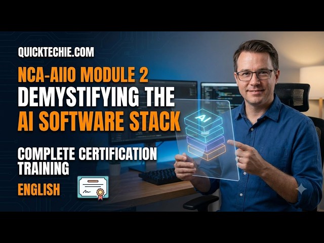 NCA-AIIO Module 2 | Demystifying the NVIDIA Software Stack in an AI Environment