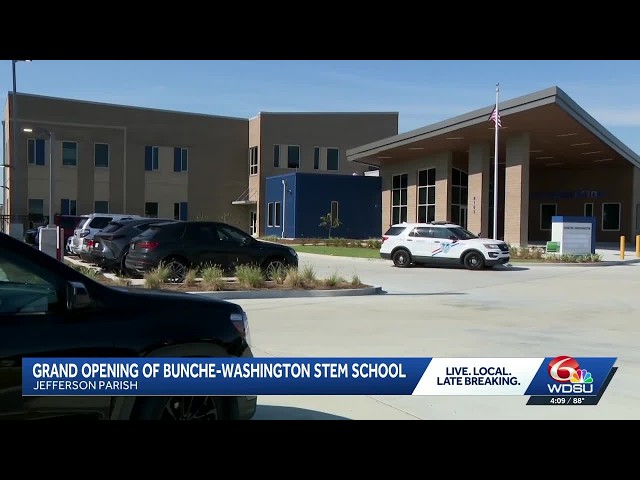 Jefferson Parish leaders celebrate new STEM school and future bridge plan