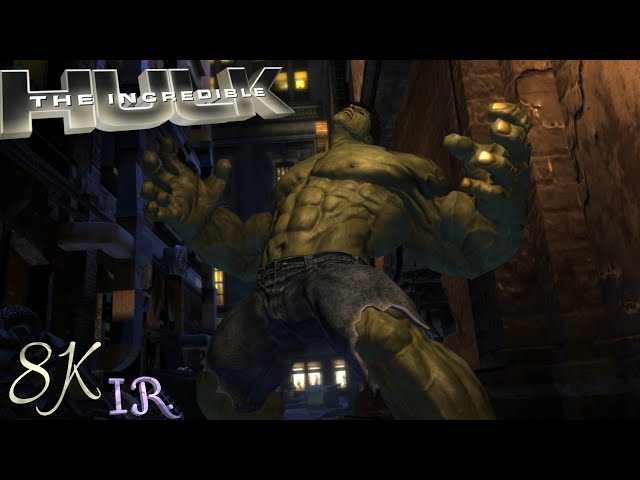 The Incredible Hulk | rpcs3 | ps3 8k I.R. Test