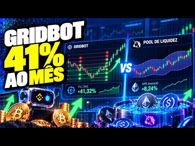 GRIDBOT - 40% AO MÊS - VALE A PENA O RISCO???