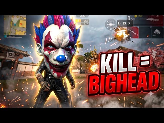 HOW TO MAKE BIG HEAD MODE IN CRAFTLAND| TUTORIAL | FREEFIRE #tutorial 