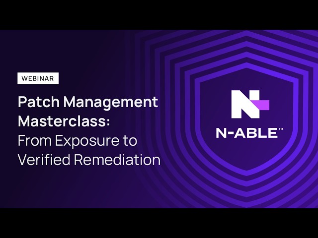 Patch Management Masterclass: From Exposure to Verified Remediation
