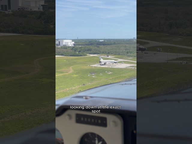 Throwback to when we did a low pass at the Space Shuttle Landing Facility #flying #pilot #nasa