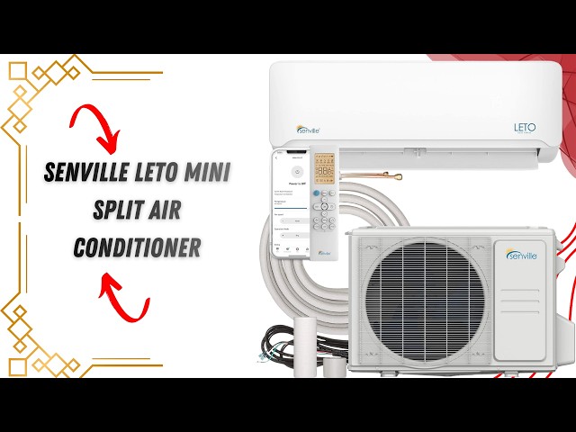 Bigger Rooms Need Bigger Cooling Senville LETO Heat Pump 24000 BTU Mini Split Air Conditioner Review