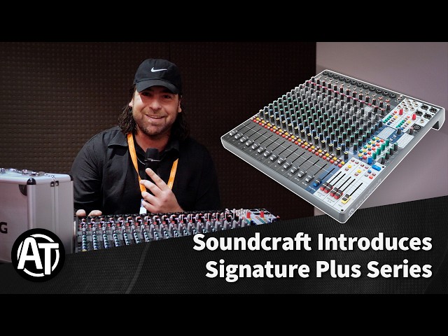 Soundcraft Introduces Signature Plus Series