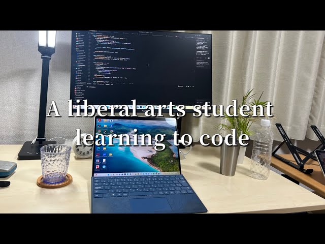 A Japanese liberal arts student learning to code | Daily coding vlog