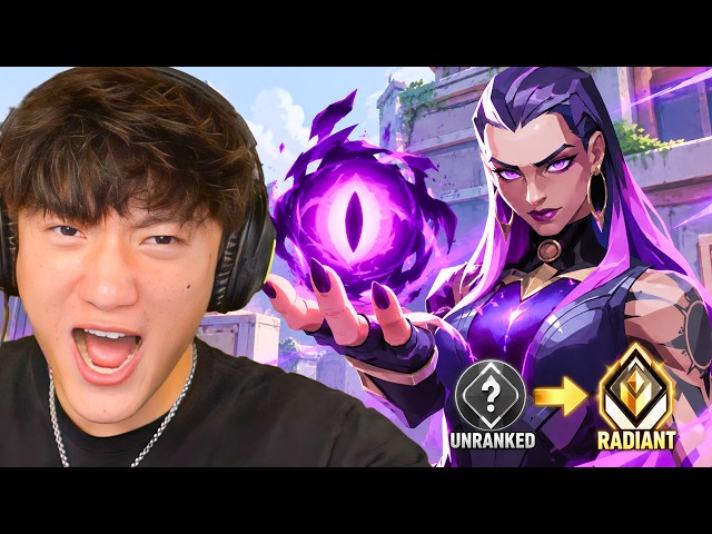 REYNA MAKES VALORANT TOO EASY... (Lowest To Highest Rank Challenge)