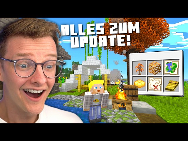 ALL THE INFO ON THE NEW MINECRAFT UPDATE! 😍