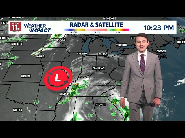 Chance of light showers, moderate temperatures Saturday | WTOL 11 Weather