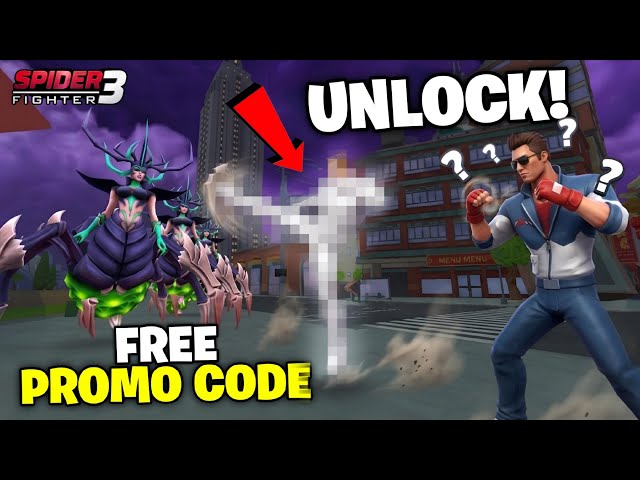 FINALLY Free PROMO CODES For Everyone in Spider Fighter 3 🤑