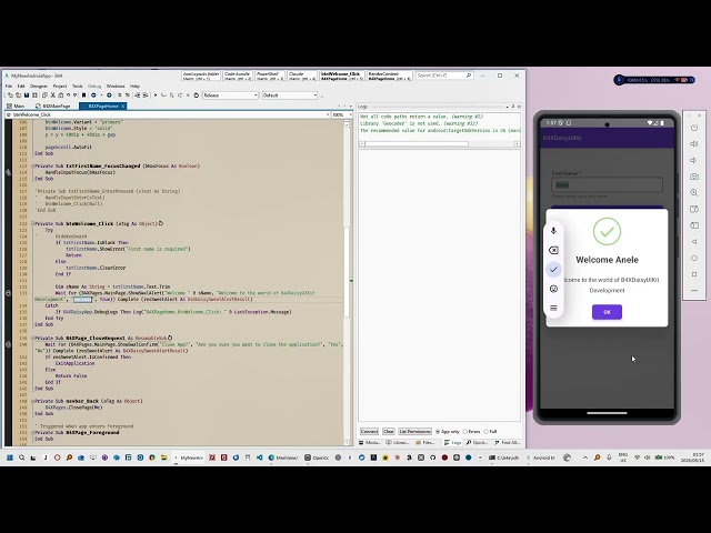 Beginning Native Andriod App Development with B4XDaisyUIKit - B4XPages, #b4x, #daisyui, #tailwind