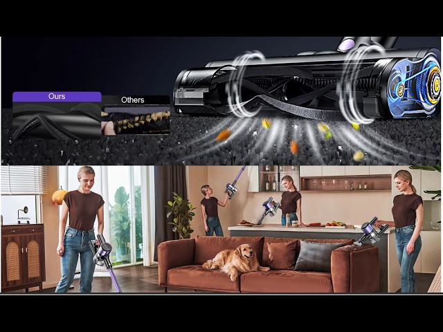 Cordless Vacuum Cleaner 55KPa/500W/45Min Review Is This 10-in-1 Stick Vacuum Buying? (Up to 79% Off)