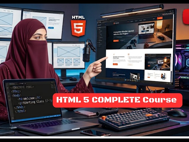 Complete HTML Tags Tutorial for Beginners with examples 💻 | Class 9 Computer Science