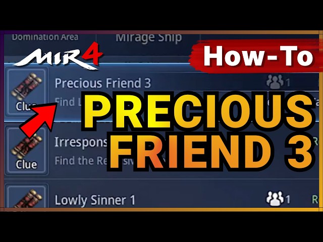 Mir4 Precious Friend 3