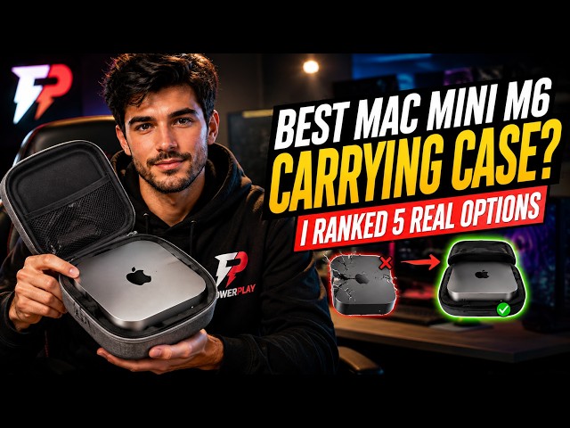 Best Mac Mini M6 Carrying Case? I Ranked 5 Real Options