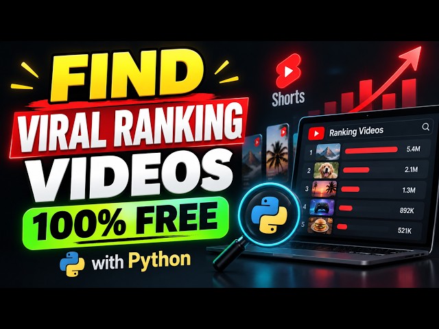 Ranking Video Niche Finder — I Built a Python Tool to Find Viral YouTube Shorts