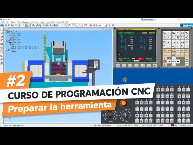 #2 CNC Programming Course: Preparing the Tool