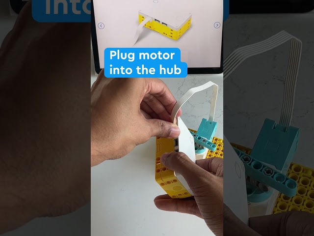 #SPIKEPrime Tutorial Activity 2: The Motor #Shorts