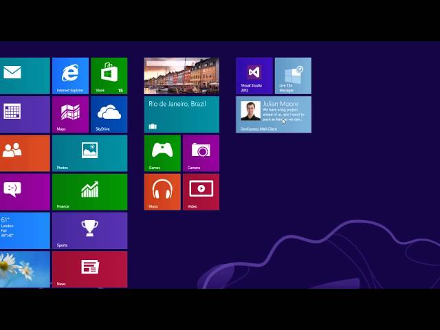 DevExpress WinForms: Getting Started with the WinRT Live Tile Manager