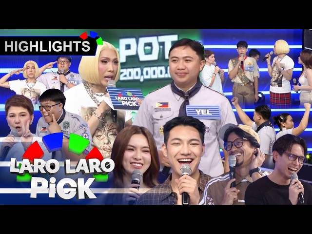 BOY SCOUT NA SI YEL, MATAPANG NA HINARAP ANG POT QUESTION | It’s Showtime | LARO LARO PICK