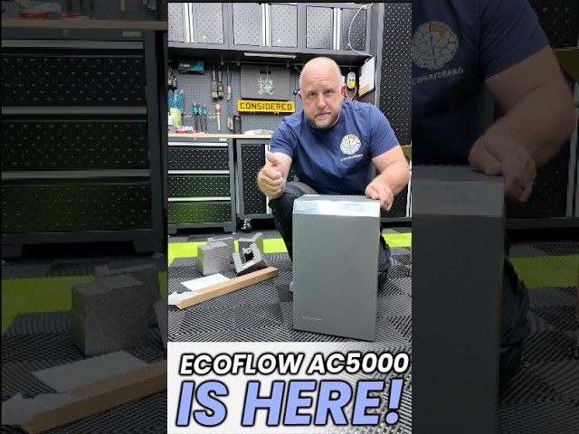 The EcoFlow AC5000 Is Here… What Should I Test? #EcoFlow #EcoFlowAC5000 #HomeBattery #considered