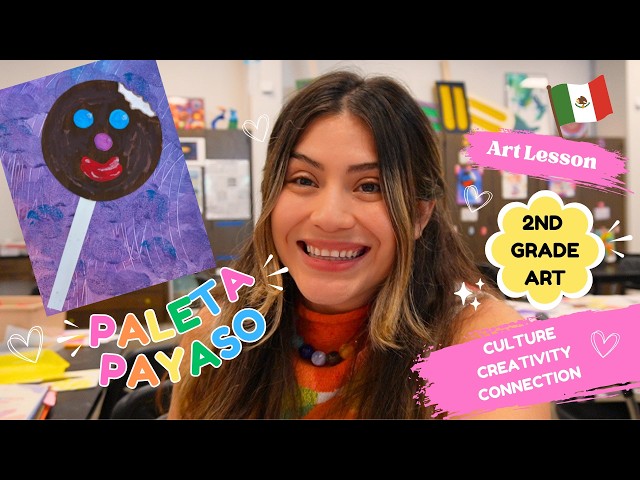 Paleta Payaso Art Lesson for Kids!