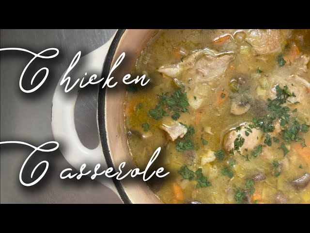 How to cook chicken casserole | Step by step cooking tutorial | Meal inspiration