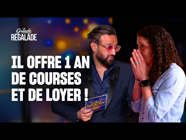 Elle fond en larmes après le cadeau de Cyril Hanouna | La Grande Régalade