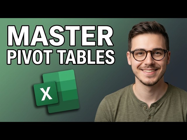 How to Master Excel Pivot Tables, Slicers And Interactive Dashboards [2026 Quick Guide]